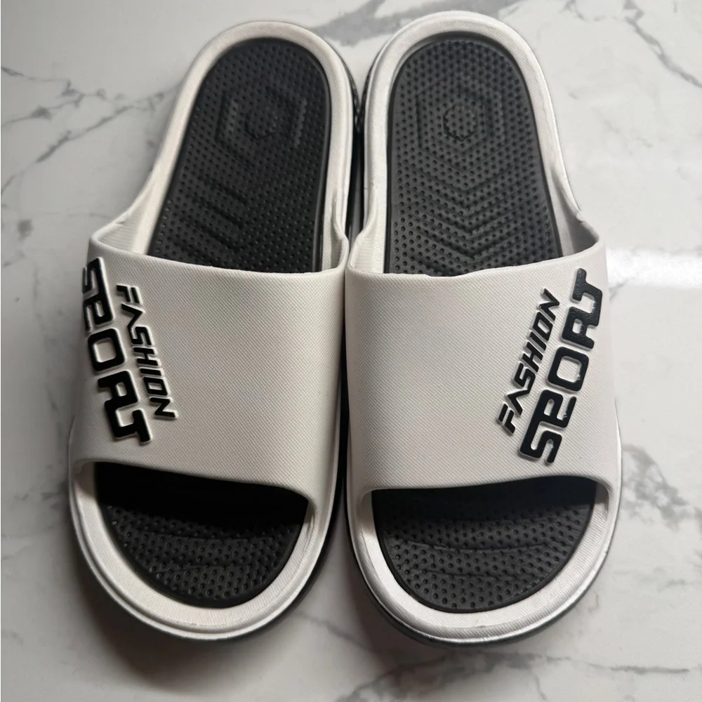 HoaloX Men's Casual Anti-Slip Open-Toed Sandals Size 42-43 NEW